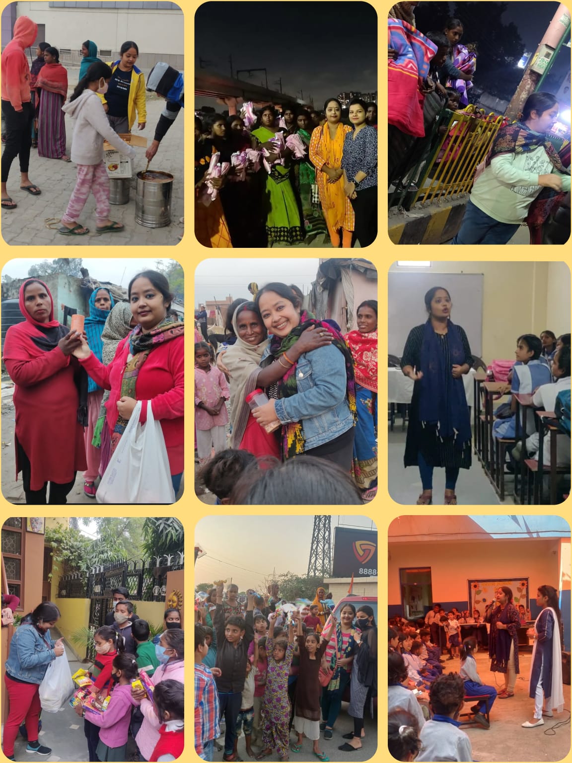 Smyle Squad India Foundation volunteers serving communities across India